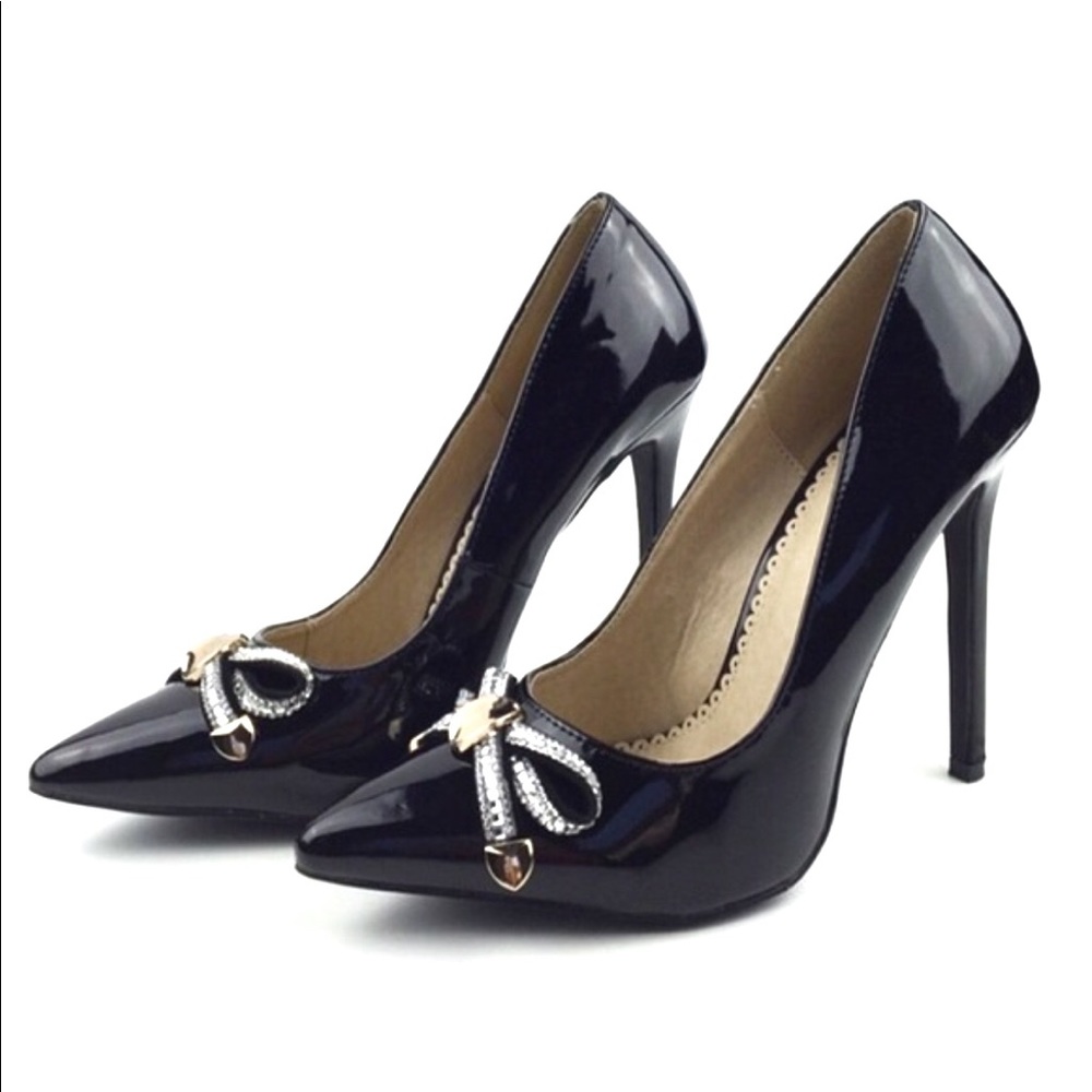 •HP•Take Me To The Ball Patent Pumps"